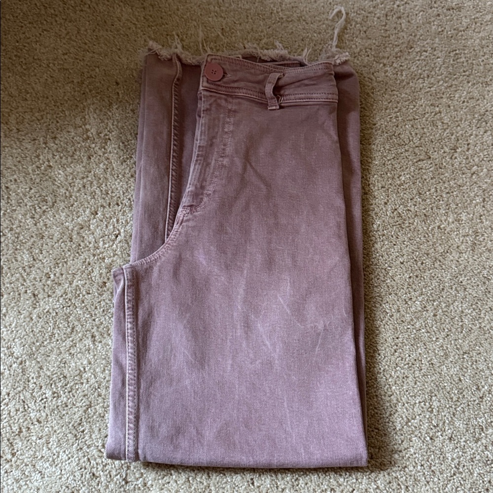 Zara Dusty Pink Jeans